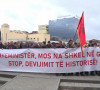Protest dece poginulih pripadnika OVK protiv Kurtija