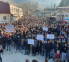Protest Srba u Kamenici i Štrpcu