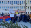 Protest Srba u Kamenici i Štrpcu
