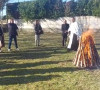 Srbi upalili badnjak u Skadru