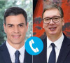 Aleksandar Vučić i Pedro Sančez