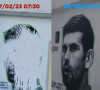 Mural Novaku Đokoviću u Orahovcu