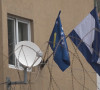 Policijska stanica u Leposaviću - zastava Kosova