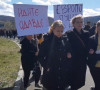 Protest građana na Bistričkom mostu