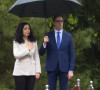 Vjosa Osmani i Stevo Pendarovski