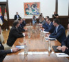 Aleksandar Vučić i senatori Kris Marfi i Gari Piters