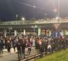 Protest na Autokomandi zbog Kosova