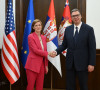 Samanta Pauer i Aleksandar Vučić