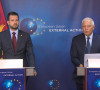 Predsednik Crne Gore Jakov MIlatović i visoki predstavnik EU Đuzep Borelj