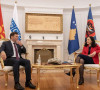 Vjosa Osmani i minsitar spoljnih poslova Severne Makedonije Bujar Osmani