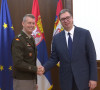 Aleksandar Vučić i Daniel Hokanson