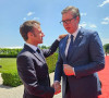  Aleksandar Vučić i Emanuel Makron