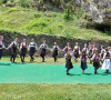 Dečija smotra folklora u porti manastira Svetih Arhangela