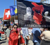 Protest Albanaca u Cirihu