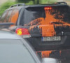 Vozilo u kom je Krasnići napustio opštinu Leposavić