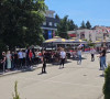 Protest u Leposaviću - sportske igre