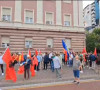 Tirana protest