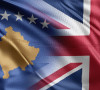 Zastave Kosova i Velike Britanije