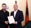 Kuštrim Džemailji i Ramuš Haradinaj 