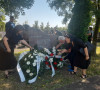 Polaganje venaca na Orlovači na spomenik "Za nezaborav"