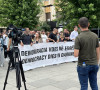 Protest podrške Kljanu Kosova