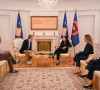 Osmani sa predstavnicima Fridrih Ebert Štiftung fondacije na Kosovu