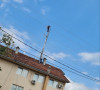 Antena na policijskoj stanici u Leposaviću