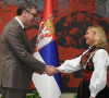 Aleksandar Vučić i Kristin Melos
