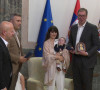 Aleksandar Vučić sa porodicom Janković