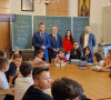 Arno Gujon u Prosvjetinoj školi srpskog jezika u Beču
