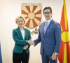 Ursula fon der Lajen i Stevo Pendarovski Tviter