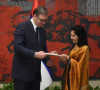 Aleksandar Vučić sa ambasadorkom Indije