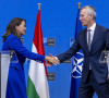 Jens Stoltenberg i Katalin Novak