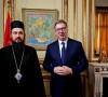 aleksandar Vučić i episkop Justin