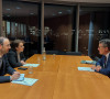 Ministarka Donika Gervala i poslanik CDU Roderih Kizeveter