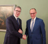 Aleksandar Vučić i Fridrih Merc