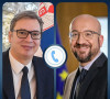 Aleksandar Vučić i Šarl MIšel