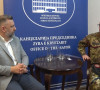 Dalibor Jevtić sa komandantom Regionalne komande Zapad pukovnikom Frančeskom Ferarom