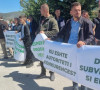 Protest albanskih poljoprivrednika