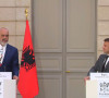 Edi Rama i Emanuel Makron