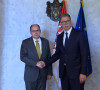 Kristijan Šmit i Aleksandar Vučić