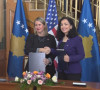 Vjosa Osmani i Elizabet Alen