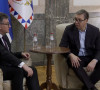 Aleksandar Vučić i Miroslav Lajčak