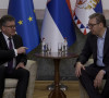 Aleksandar Vučić i Miroslav Lajčak