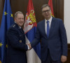 Aleksandar Vučić sa Džejmsom B. Hekerom