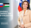 Slovenija priznala Palestinu Tanja Fajon
