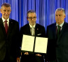 Andrej Babiš, Herbert Kikl i Viktor Orban