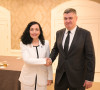 Vjosa Osmani i Zoran Milanović