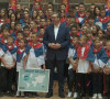 Aleksandar Vučić sa decom Sportskog kampa