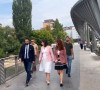 Krasnići i Rizvanoli na mostu na Ibru